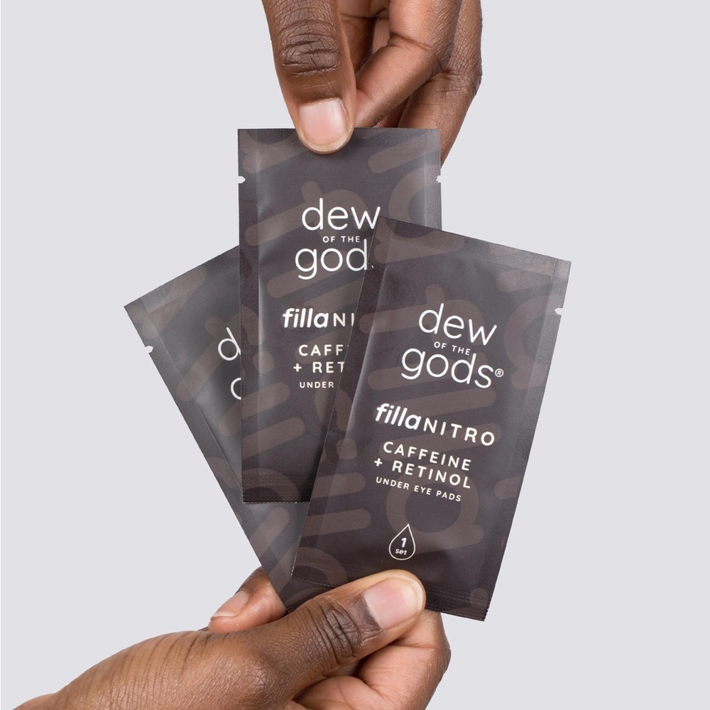 Brand New - dew of the gods fillaNITRO -  Caffeine + Retinol Under Eye Patches